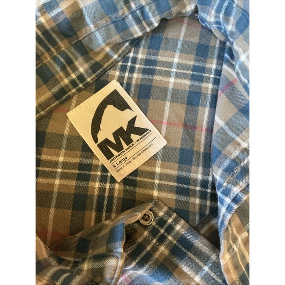 Men's Mountain Khakis Teton Flannel Shirt Plaid Multi-color Size XL - Picture 3 of 8